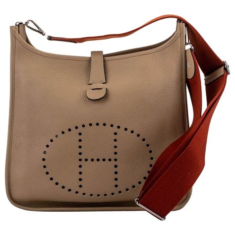 hermes evelyne leather strap|hermes crossbody evelyne.